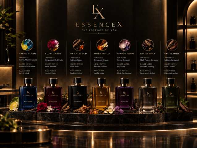 Perfume notes Explained: Top, Middle and Base - EssenceX